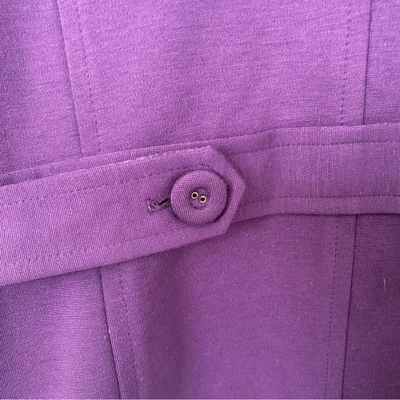 SANDRO Petite Jacket in Eggplant NWT - Picture 5 of 9